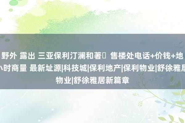 野外 露出 三亚保利汀澜和著➢售楼处电话+价钱+地址+24小时商量 最新址源|科技城|保利地产|保利物业|舒徐雅居新篇章